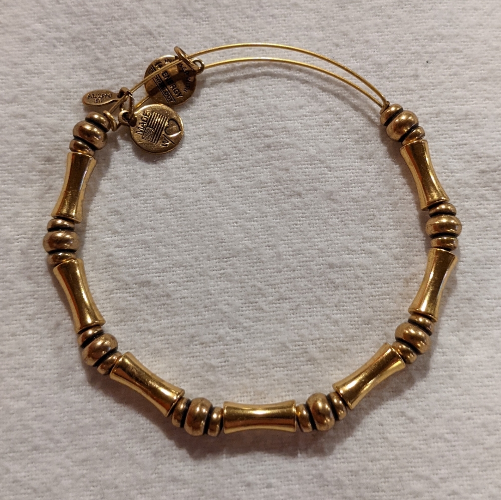 Alex And Ani Set Of 11 Bamboo, Lightning, & Beade… - image 3